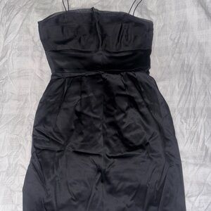 Jones New York Classic Black Spaghetti Strap Dress